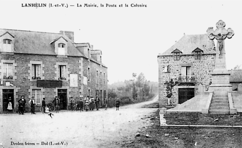 Ville de Lanhlin (Bretagne).