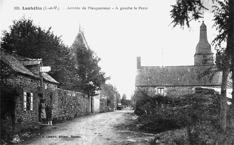 Ville de Lanhlin (Bretagne).