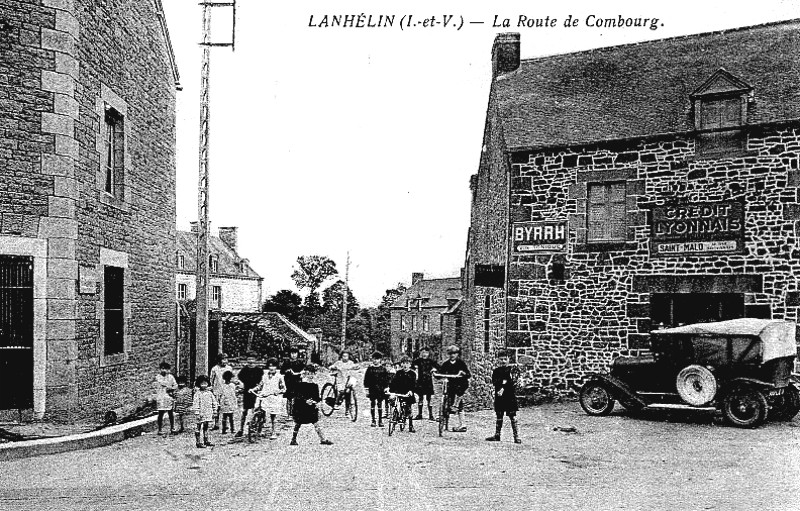 Ville de Lanhlin (Bretagne).