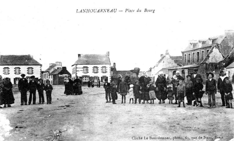 Ville de Lanhouarneau (Bretagne).