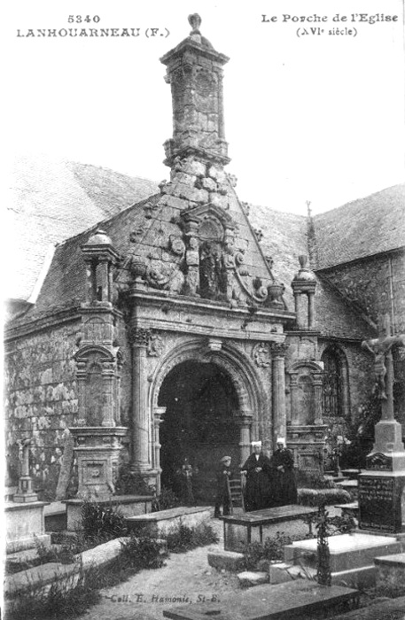 Eglise de Lanhouarneau (Bretagne).