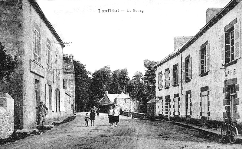 Ville de Lanildut (Bretagne).