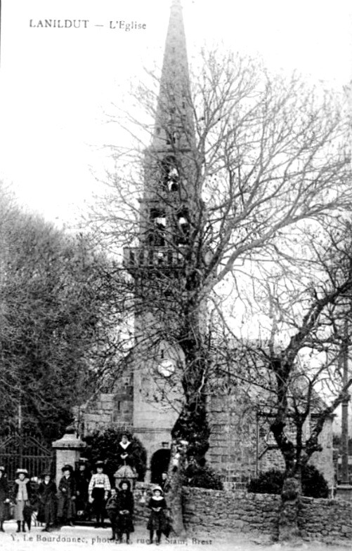 Eglise de Lanildut (Bretagne).