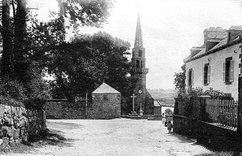 Ville de Lanildut (Bretagne).