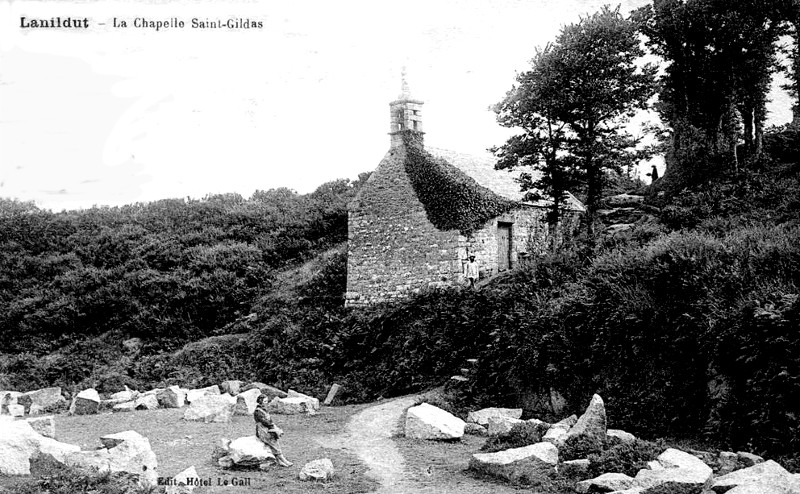 Chapelle Saint-Gildas de Lanildut (Bretagne).