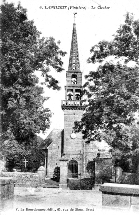 Eglise de Lanildut (Bretagne).