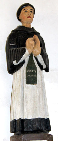 Statue de l'église Saint-Loup de Lanloup (Bretagne)