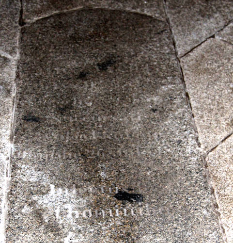 Tombe de l'glise Saint-Loup de Lanloup (Bretagne)