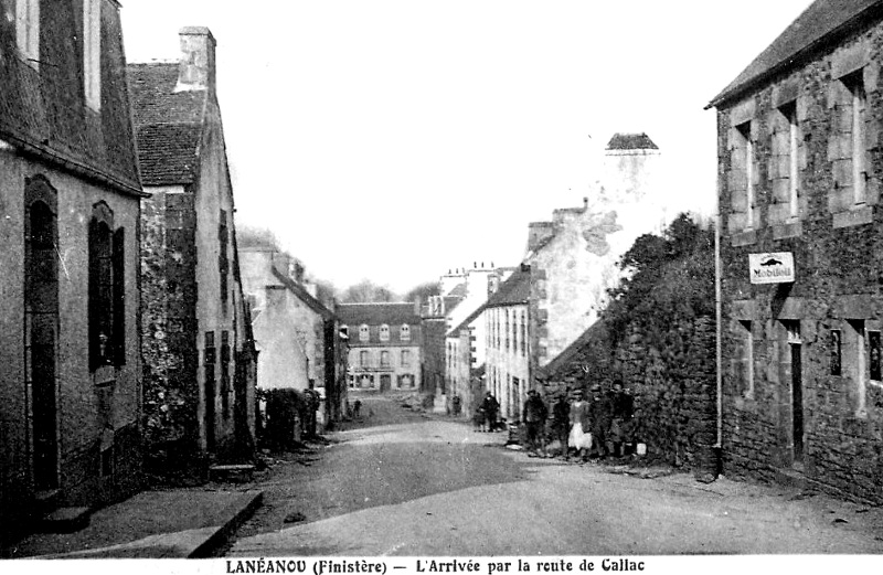 Ville de Lannanou (Bretagne).