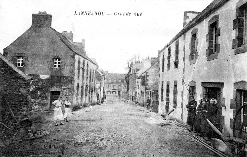 Ville de Lannéanou (Bretagne).