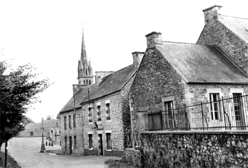 Ville de Lannebert (Bretagne).