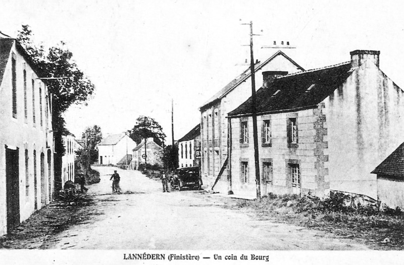 Ville de Lanndern (Bretagne).