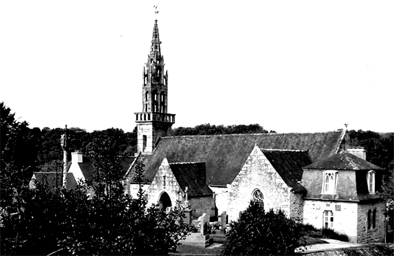 Eglise de Lanneufret (Bretagne).