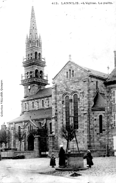 Eglise de Lannilis (Bretagne).