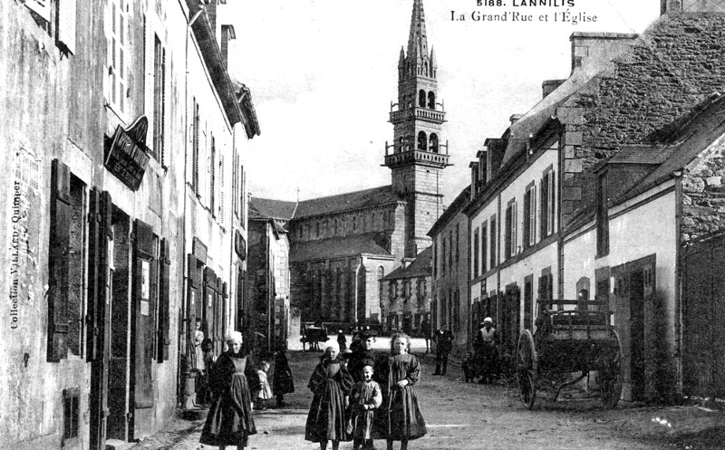 Eglise de Lannilis (Bretagne).