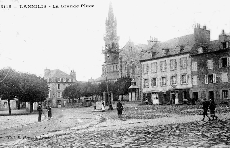 Ville de Lannilis (Bretagne).