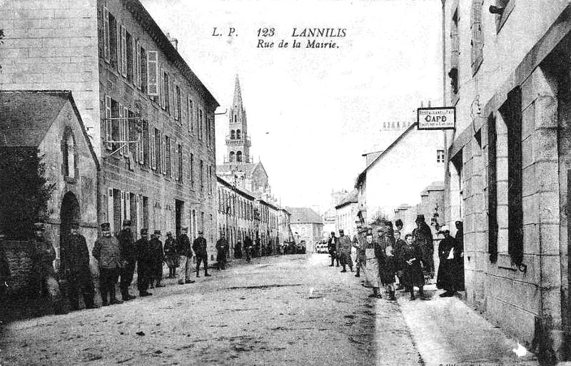 Ville de Lannilis (Bretagne).