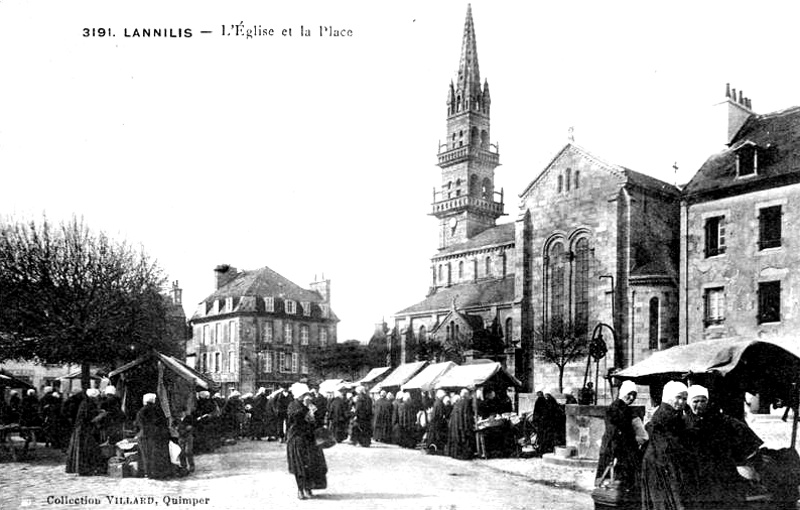 Ville de Lannilis (Bretagne).