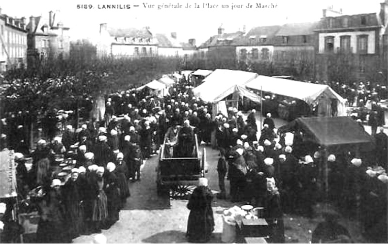 Ville de Lannilis (Bretagne).