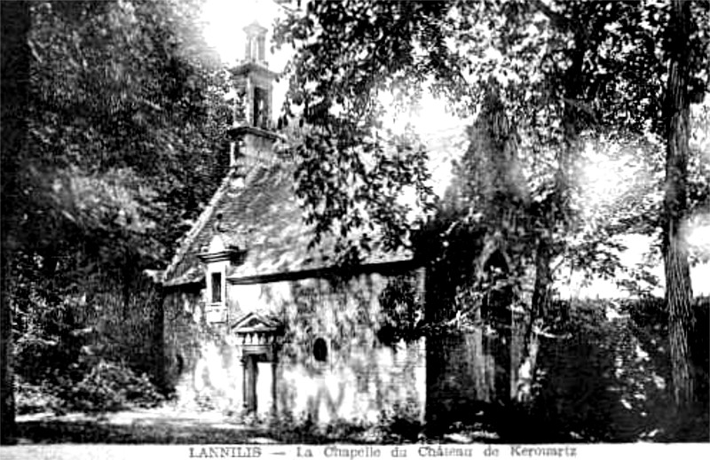 La chapelle de Kerouartz  Lannilis (Bretagne).