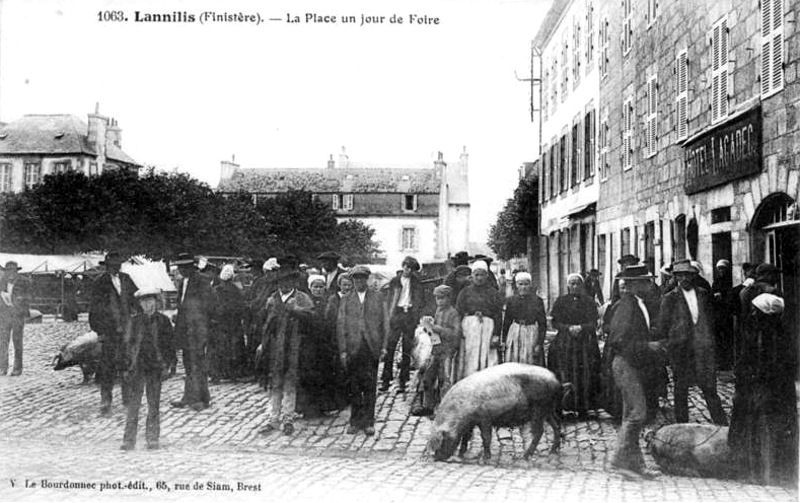 Ville de Lannilis (Bretagne).