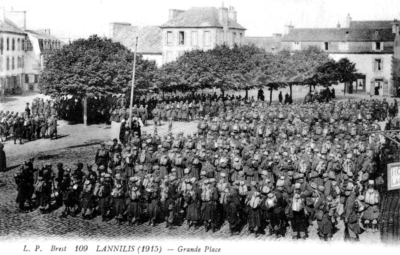 Ville de Lannilis (Bretagne).