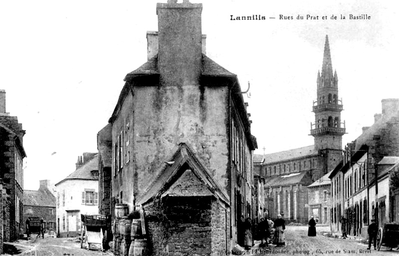 Ville de Lannilis (Bretagne).