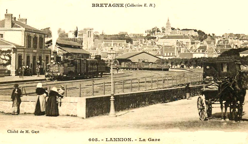 Ancienne gare de Lannion (Bretagne)