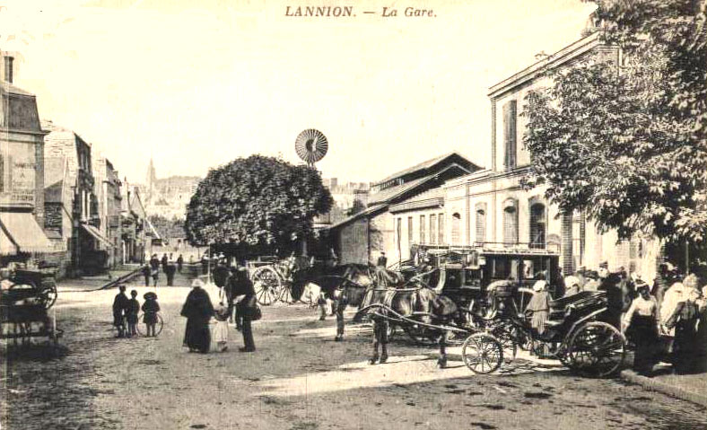 Ancienne gare de Lannion (Bretagne)
