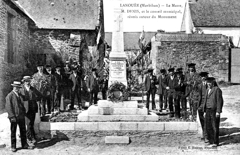 Ville de Lanoue (Bretagne).