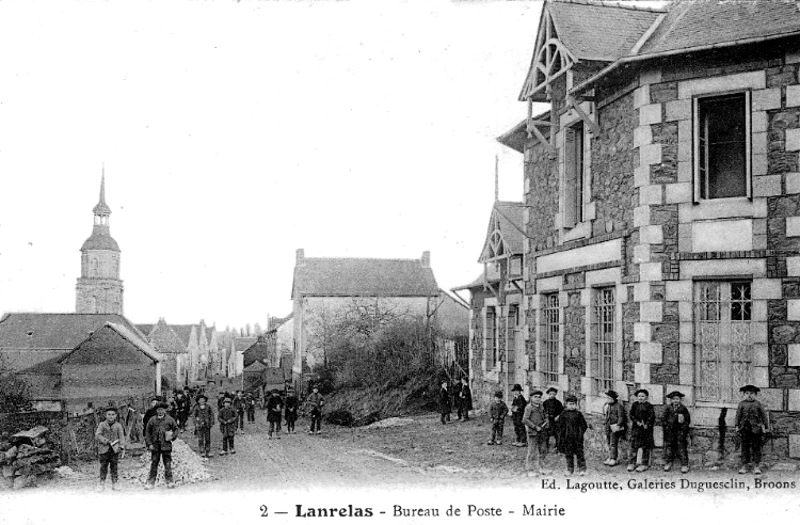 Ville de Lanrelas (Bretagne).