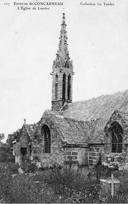 Eglise de Lanriec (Bretagne).