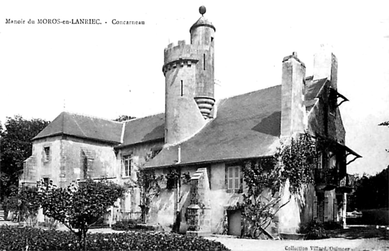 Manoir de Moros  Lanriec (Bretagne).