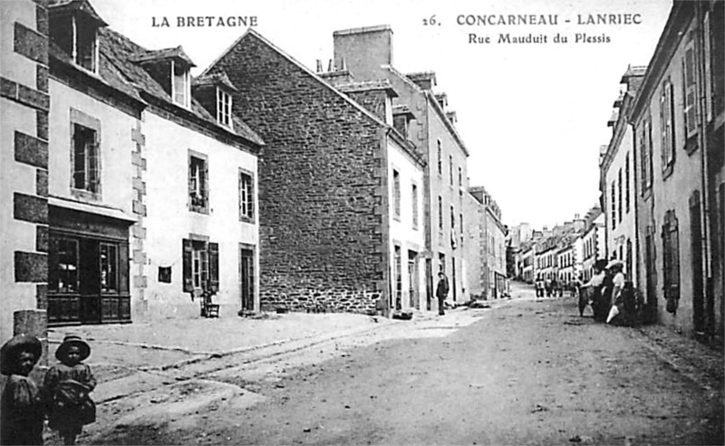 Ville de Lanriec (Bretagne).
