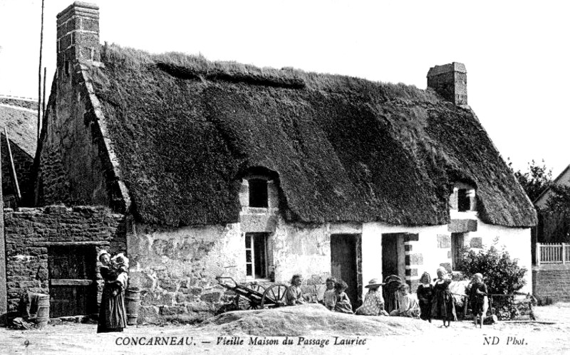 Ville de Lanriec (Bretagne).