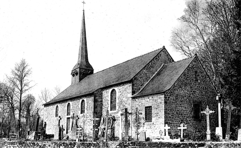 Eglise de Lanrigan (Bretagne).