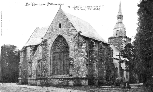 Lantic (Bretagne) : chapelle Notre-Dame-de-la-Cour.