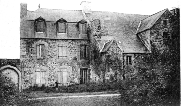 Lantic (Bretagne) : château de Bourgogne.