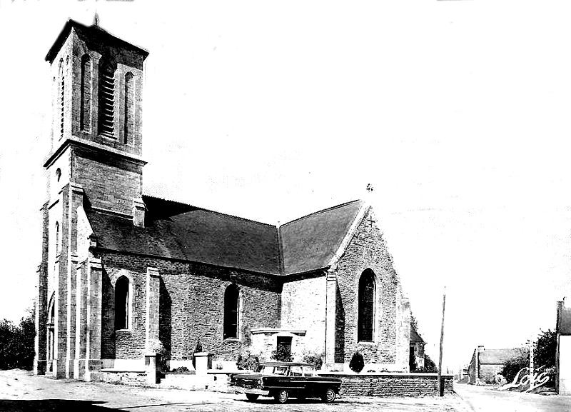 Eglise de Lantillac (Bretagne).