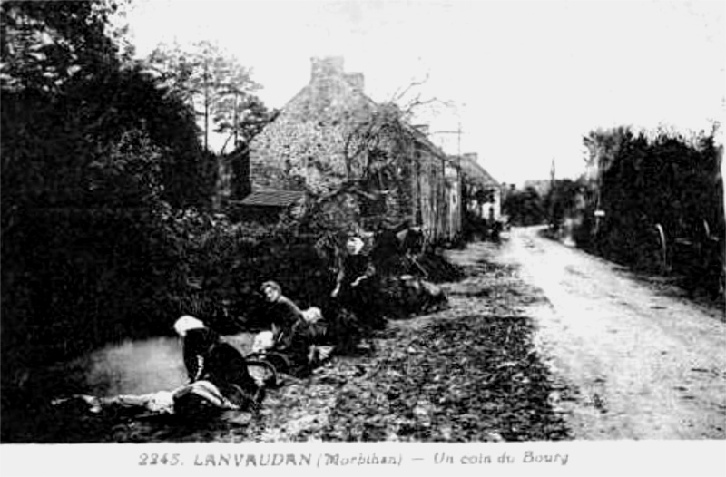 Ville de Lanvaudan (Bretagne).