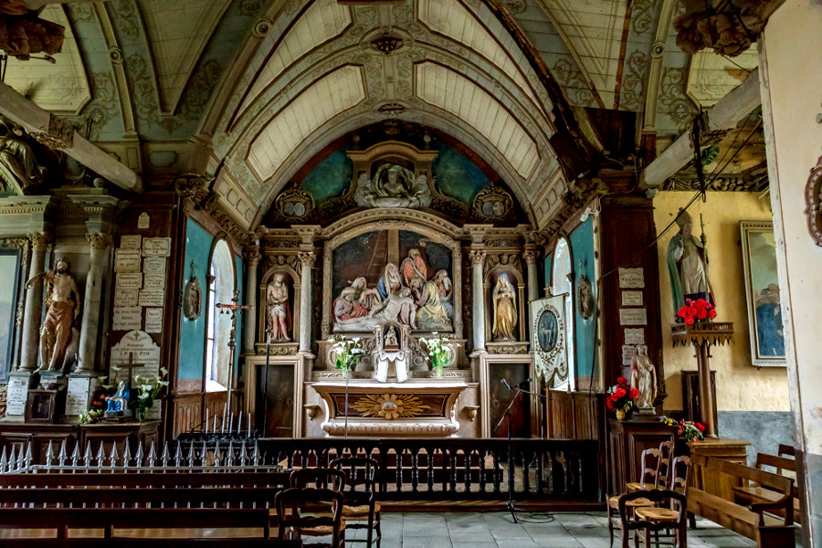 La chapelle Saint-Carr de Lanvellec ddie  Notre-Dame de Piti (Bretagne)