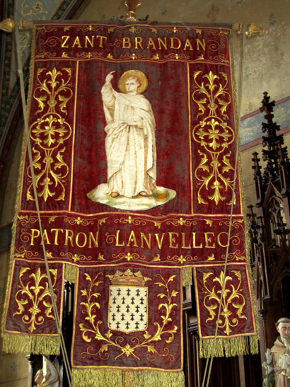 Bannire de l'glise de Lanvellec