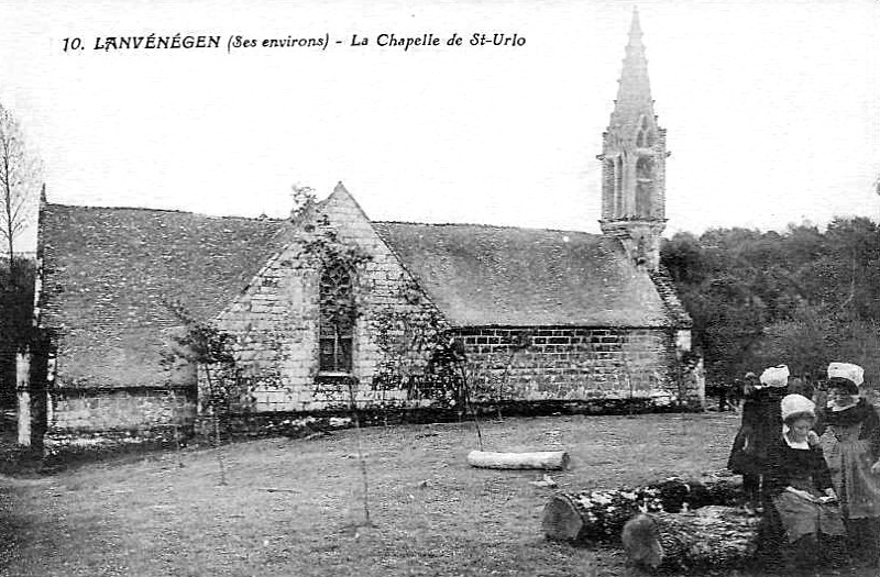 Chapelle Saint-Urlo  Lanvngen (Bretagne).