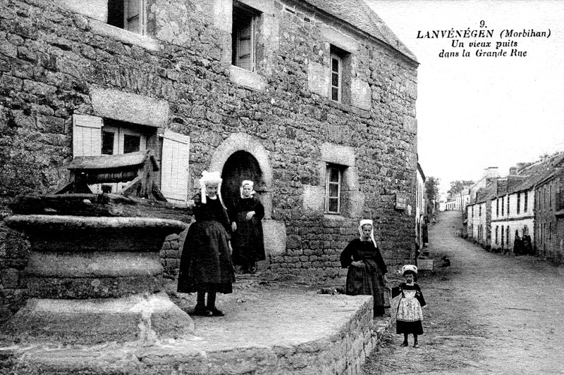 Ville de Lanvngen (Bretagne).