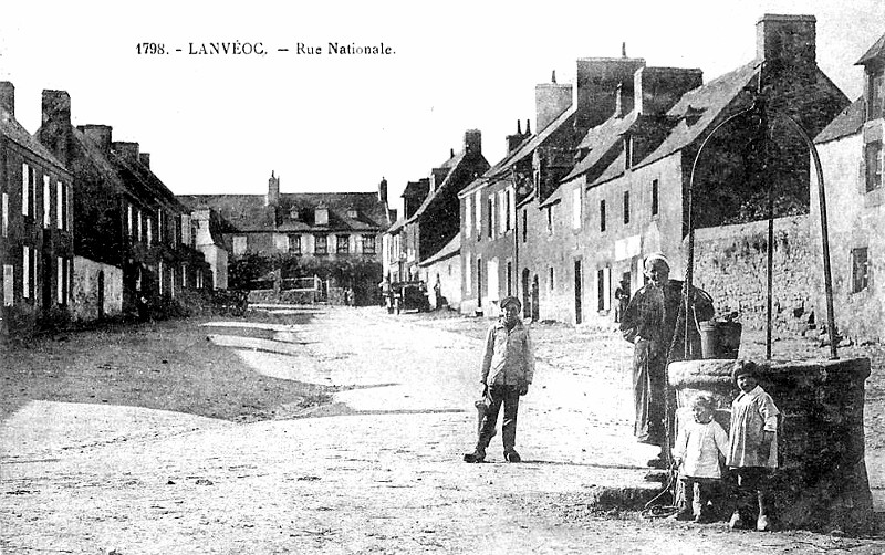 Ville de Lanvéoc (Bretagne).