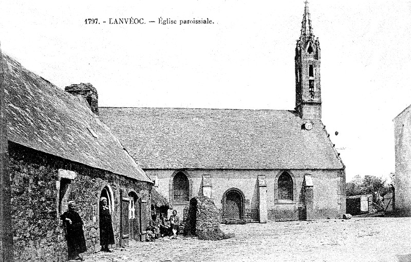 Eglise de Lanvoc (Bretagne).