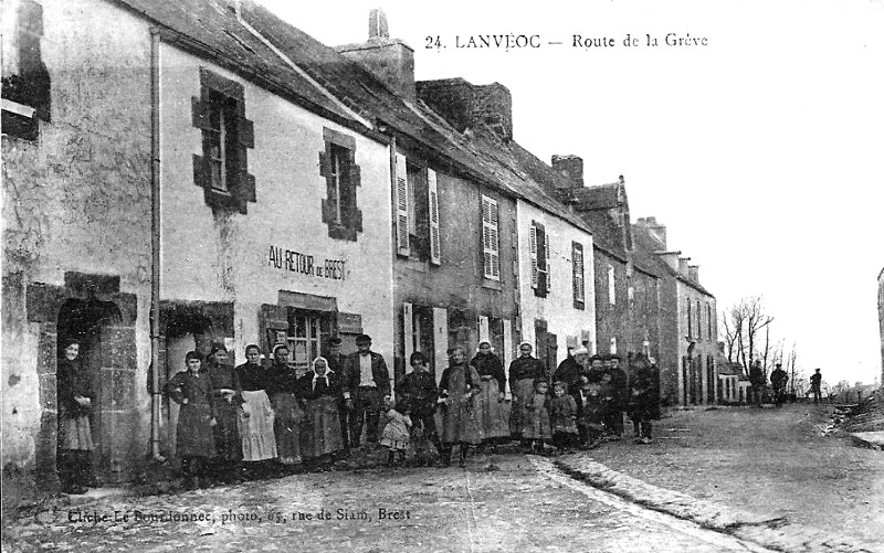 Ville de Lanvoc (Bretagne).