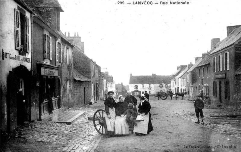 Ville de Lanvoc (Bretagne).