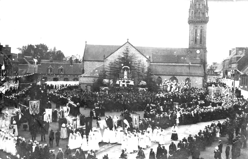 Eglise de Lanvollon (Bretagne).