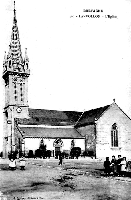 Eglise de Lanvollon (Bretagne).